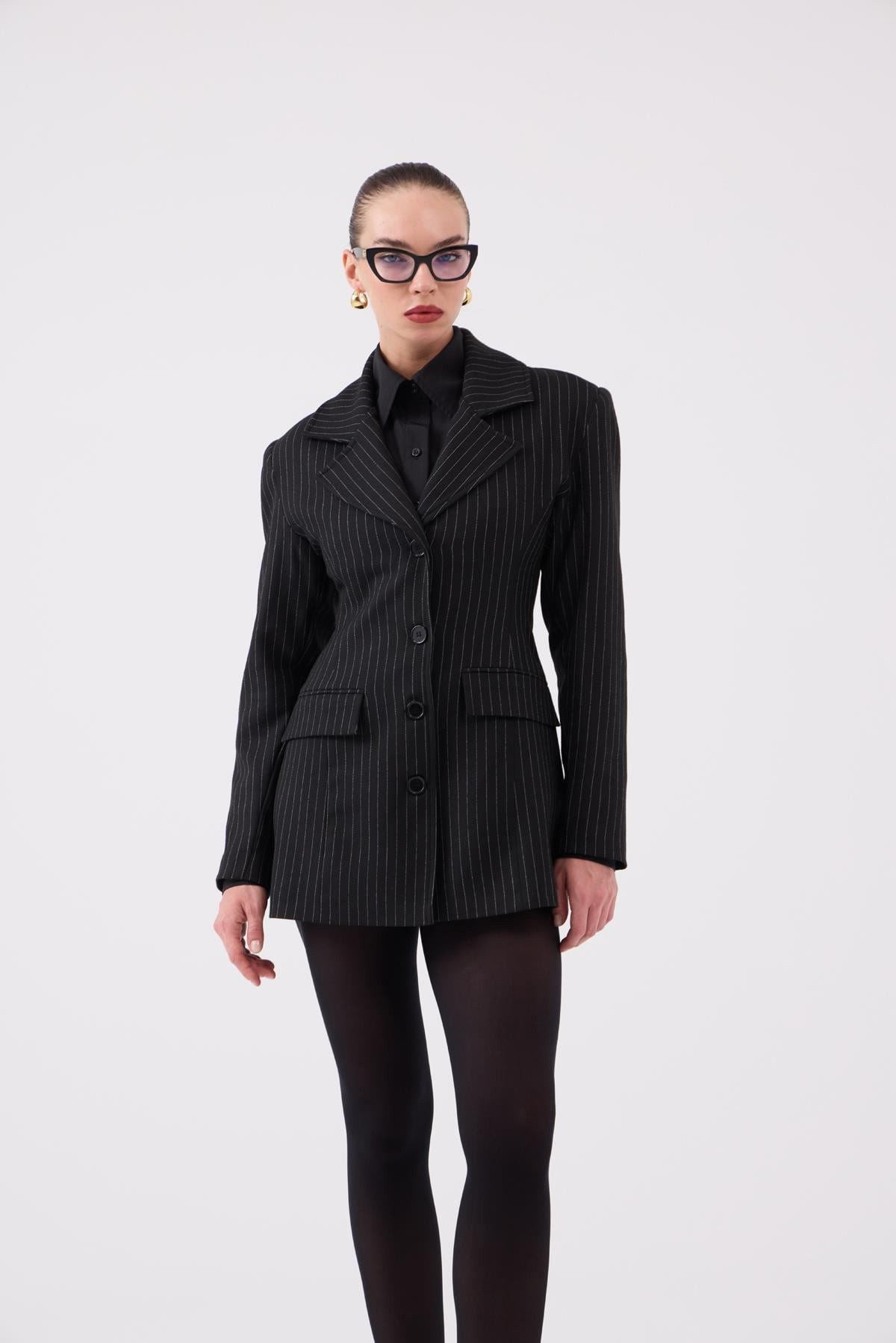 Gestreifter Blazer für Damen