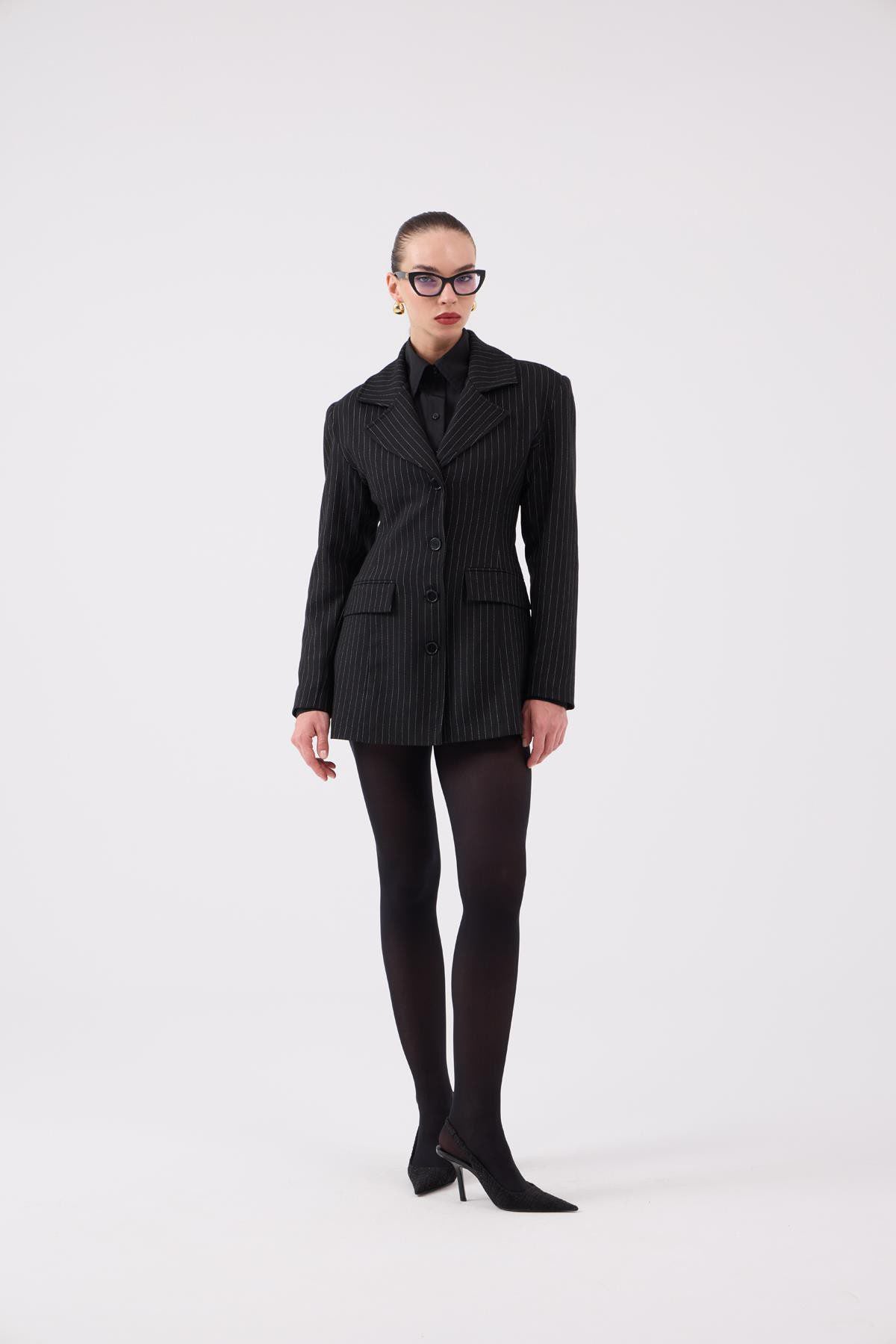 Gestreifter Blazer für Damen