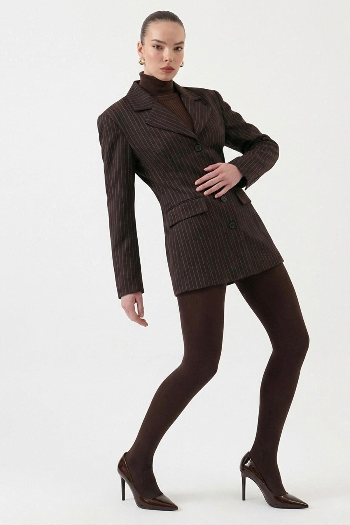 Gestreifter Blazer für Damen