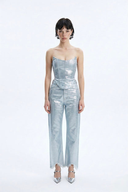 Individuelle glänzende Jeans
