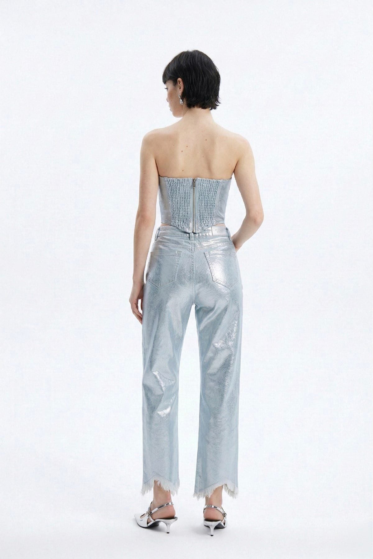 Individuelle glänzende Jeans