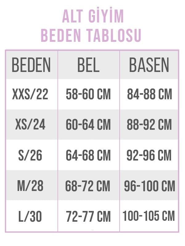 Hochtaillierte gestreifte Hose