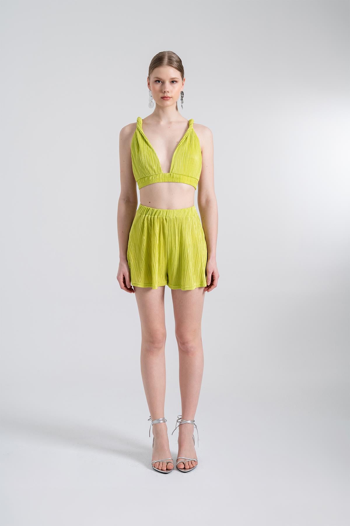 Elastische Mini Shorts