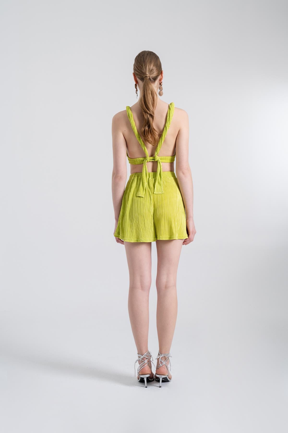 Elastische Mini Shorts