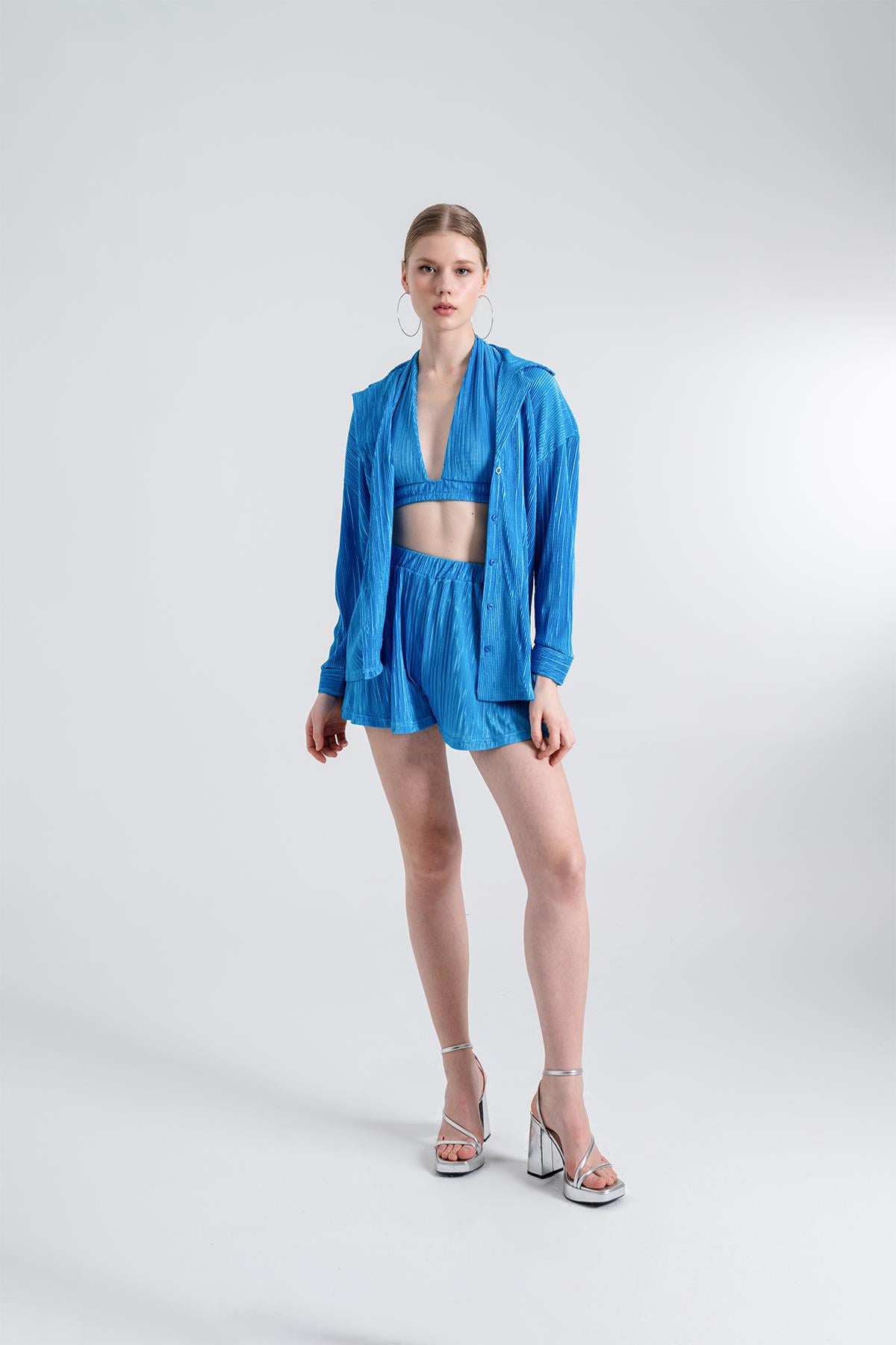 Elastische Mini Shorts