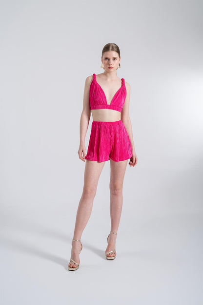 Elastische Mini Shorts