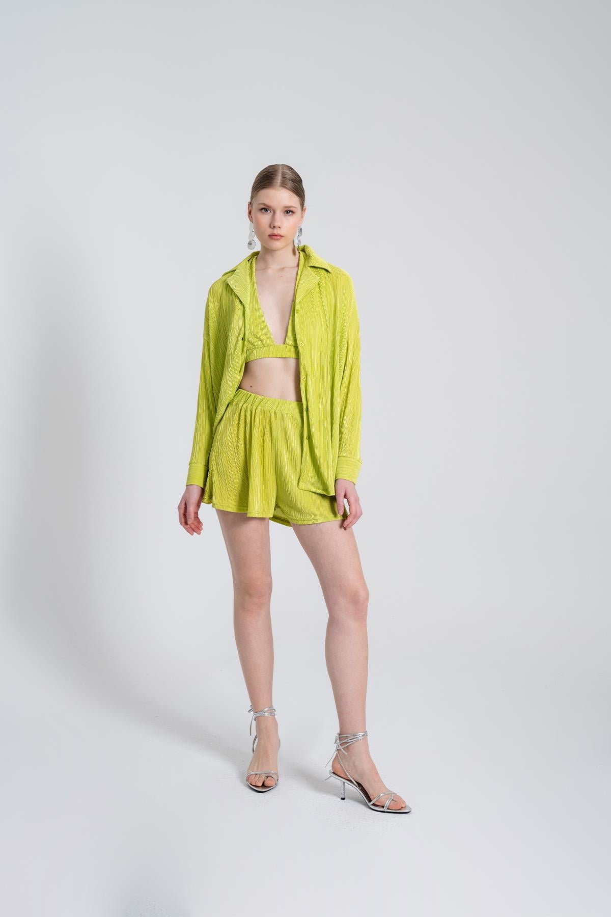 Elastische Mini Shorts