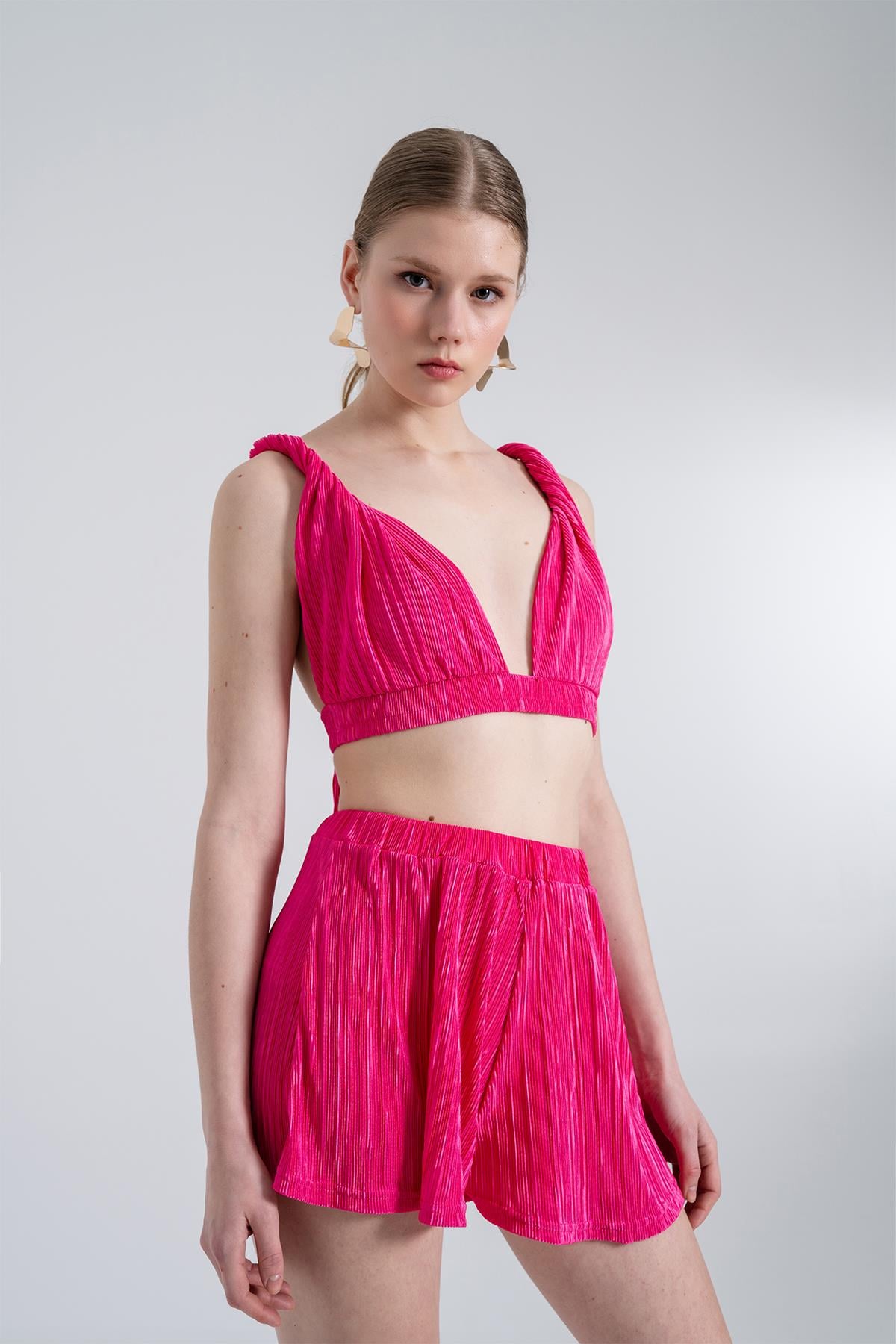 Elastische Mini Shorts