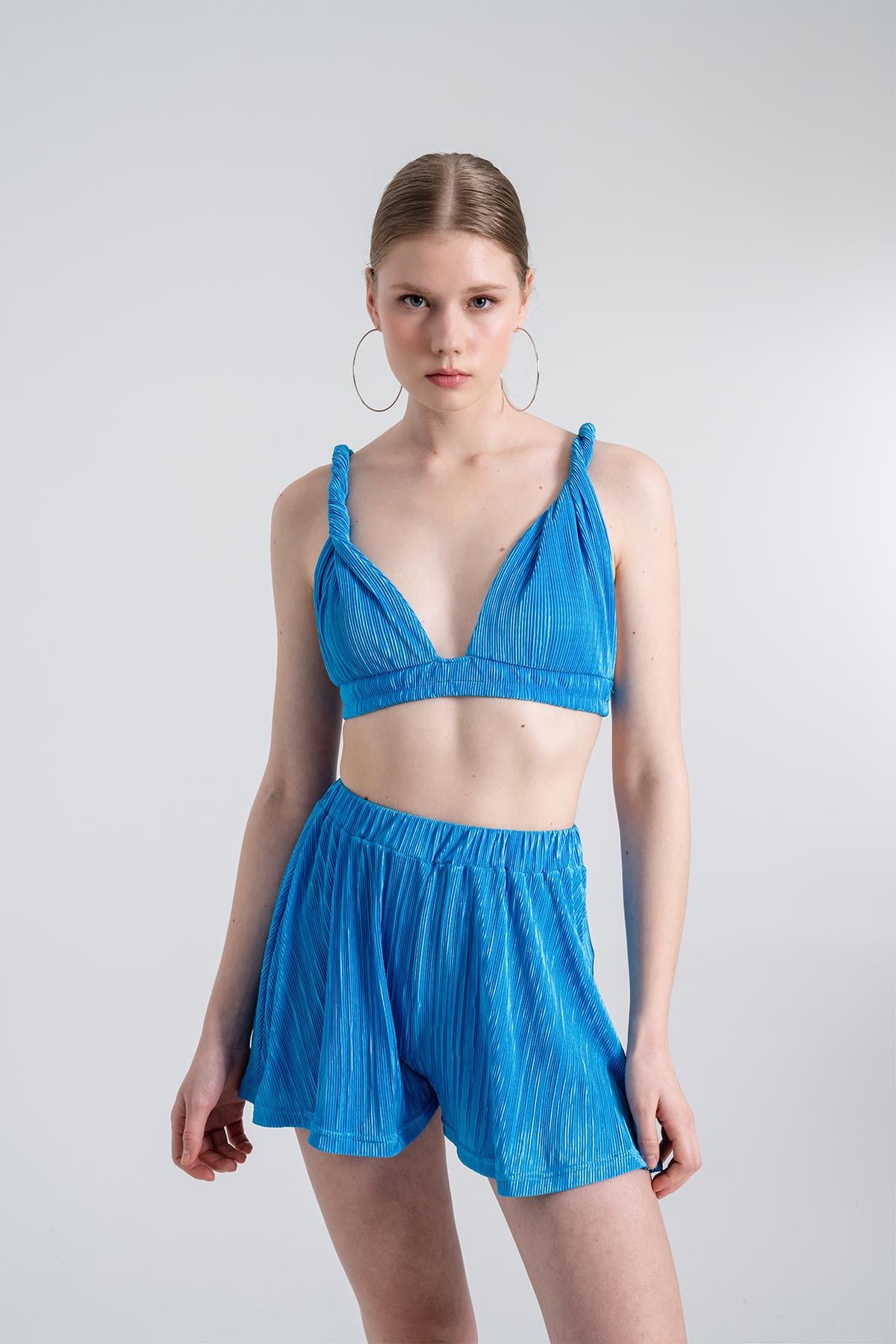 Elastische Mini Shorts