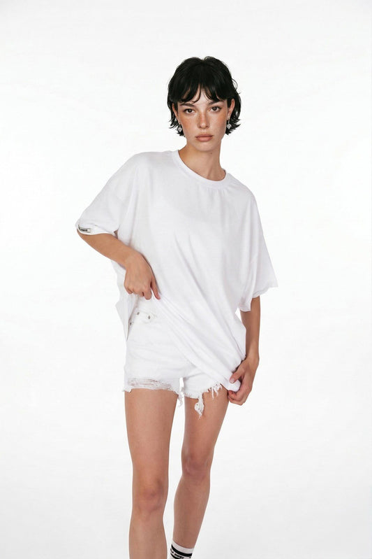 Baumwolle Unisex Oversized Lure T-Shirt