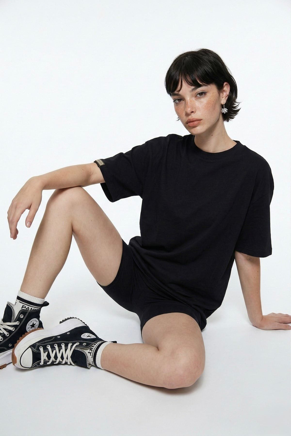 Baumwolle Unisex Oversized Lure T-Shirt