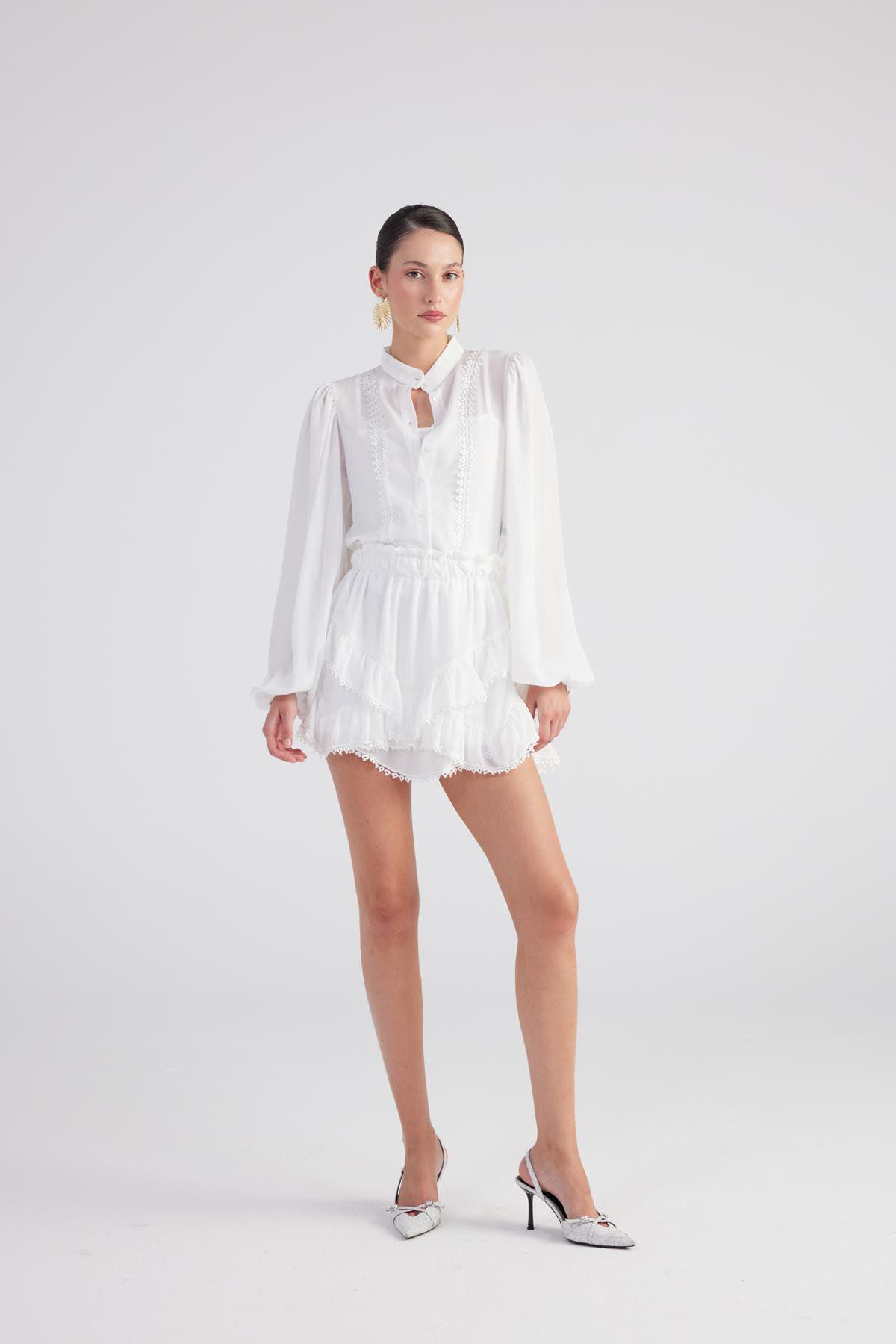 Pixie-Shirt mit Stickerei