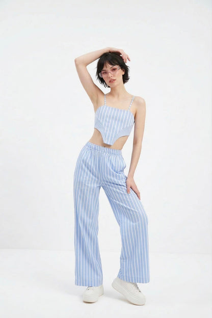 Elastische Streifen-Harmony-Hose