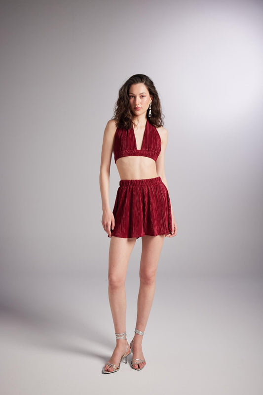Weiche Mini-Shorts mit Gummibund