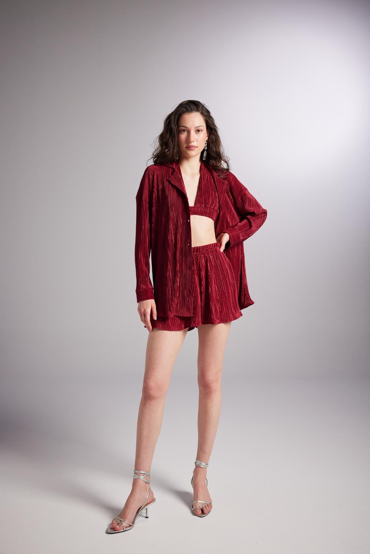Weiche Mini-Shorts mit Gummibund