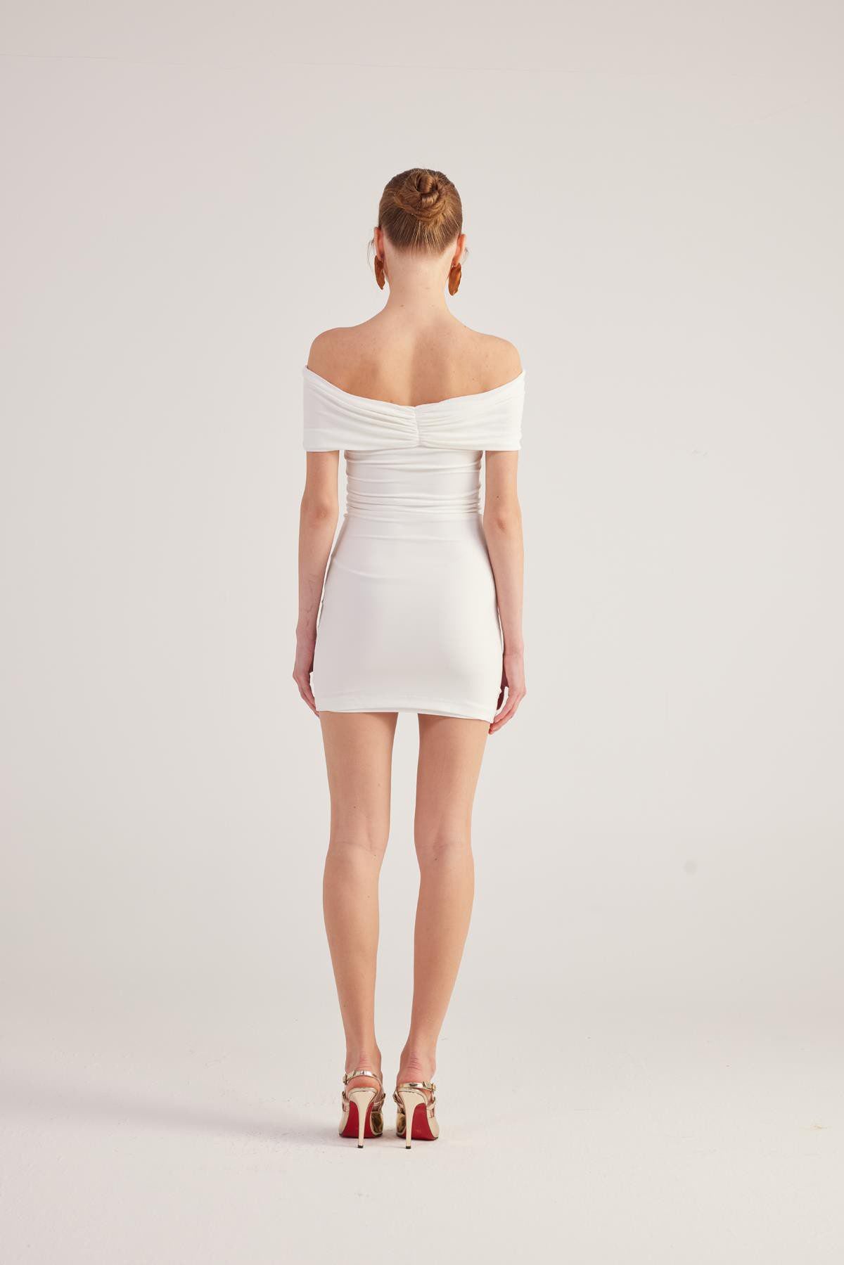 Madonna Neck Mini Muse Kleid