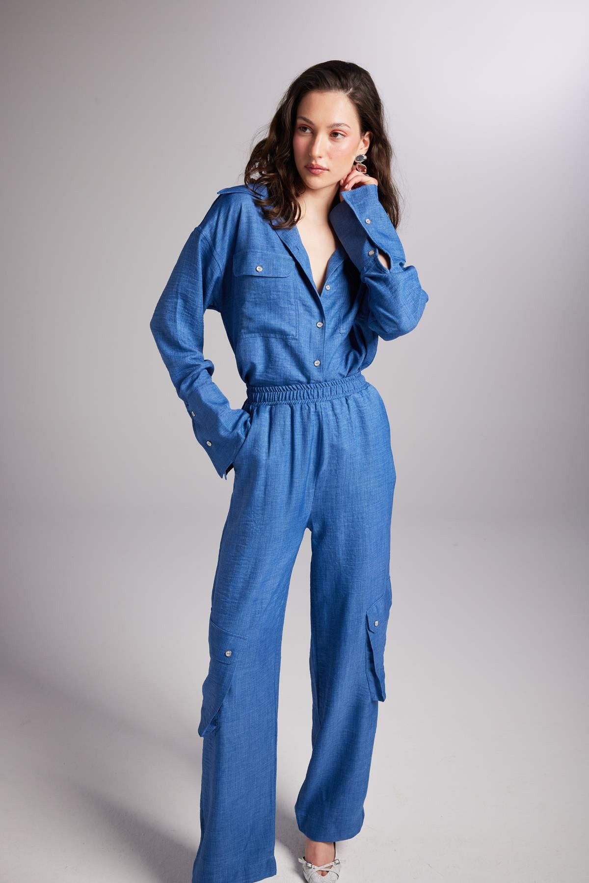 Julia Cargo-Hose mit Taschen