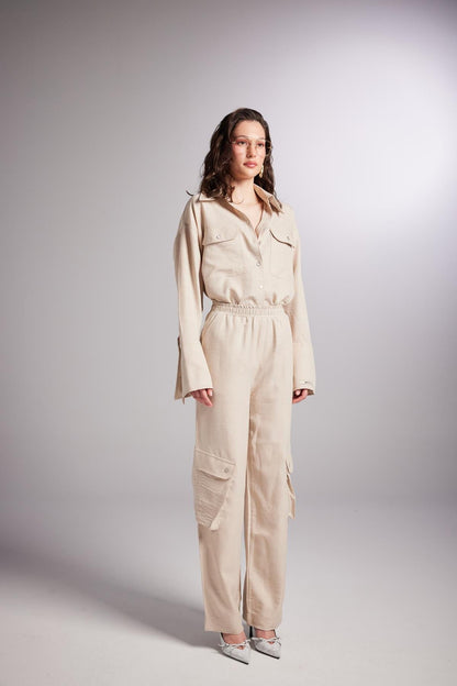 Julia Cargo-Hose mit Taschen
