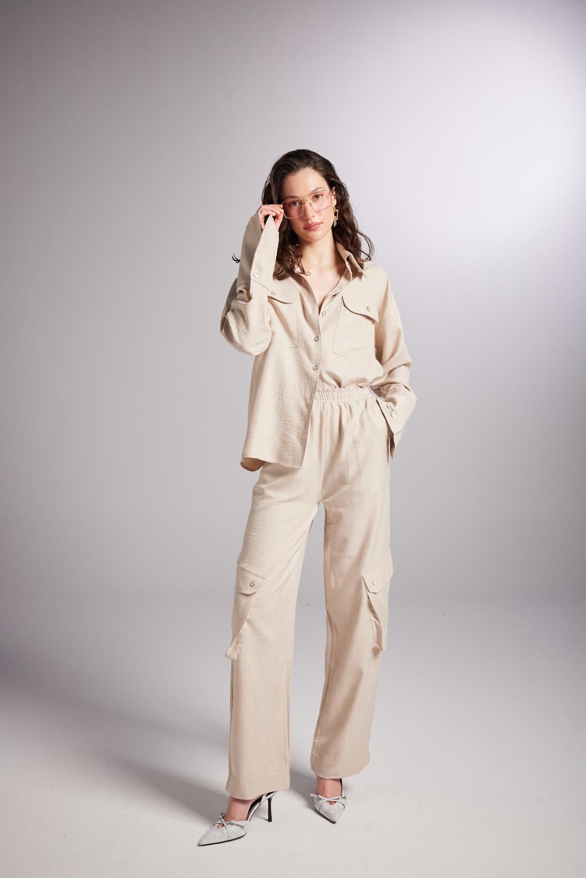 Julia Cargo-Hose mit Taschen