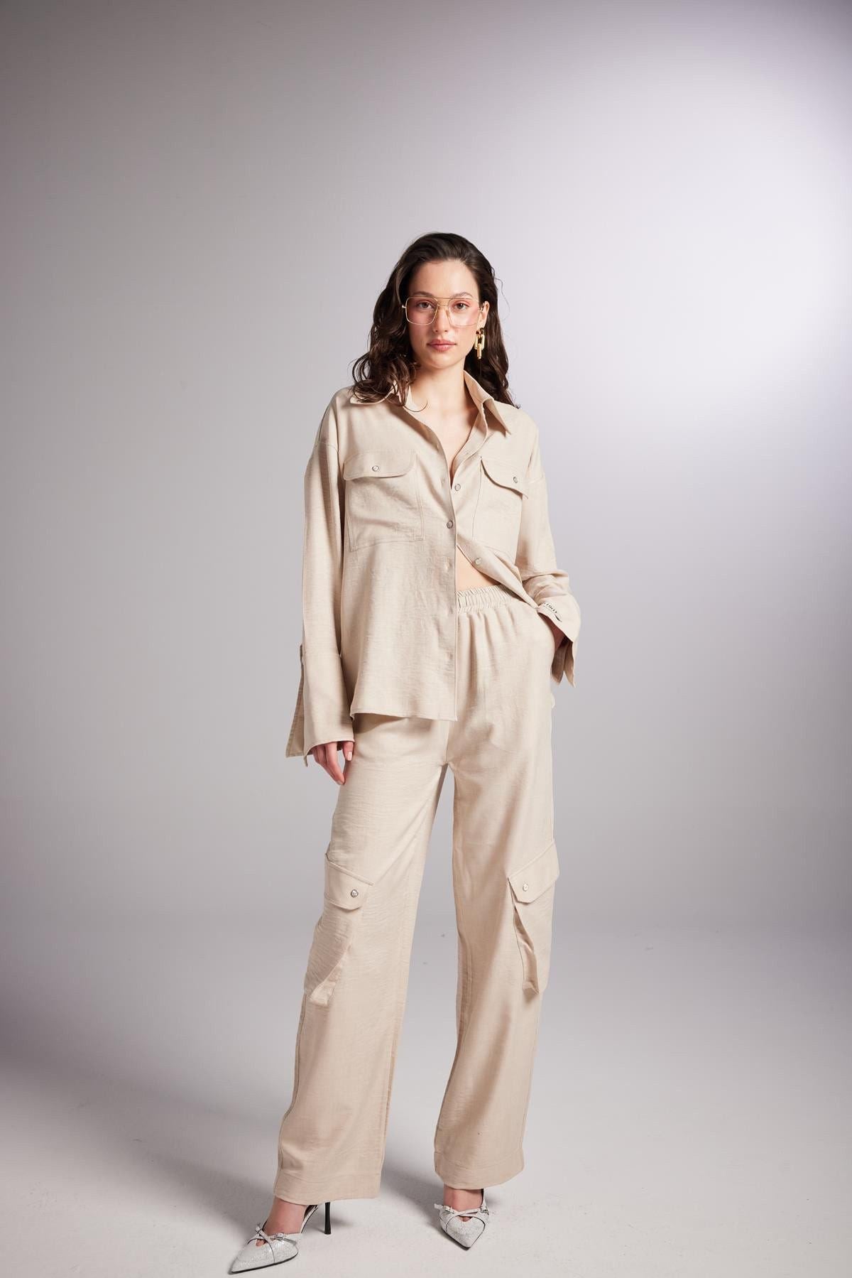 Julia Cargo-Hose mit Taschen