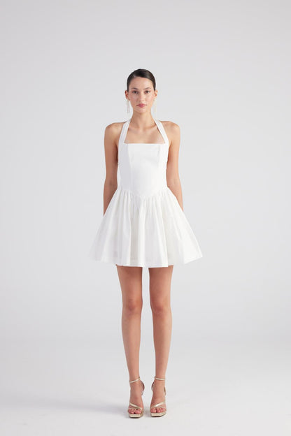 Mini Teresa Kleid mit abnehmbaren Trägern