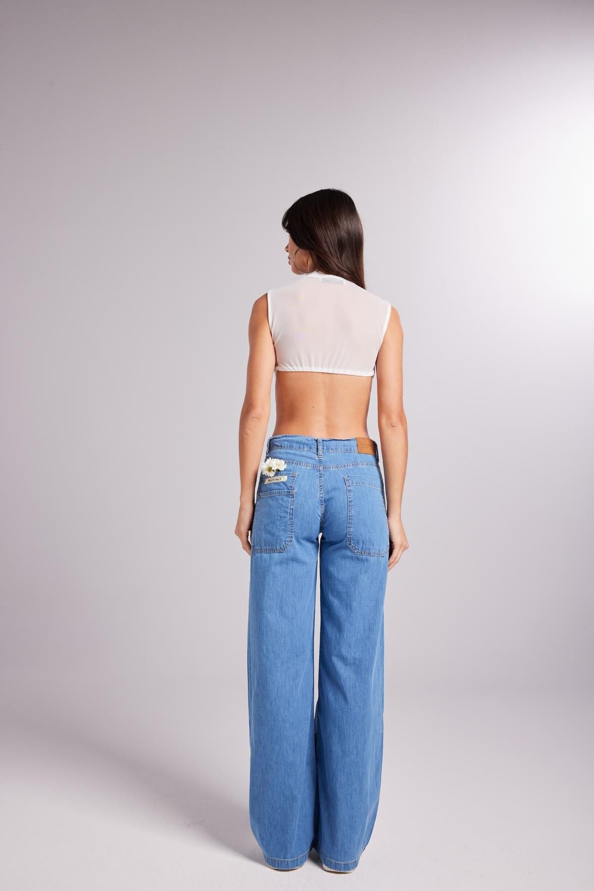 Bluse mit Rüschendetail