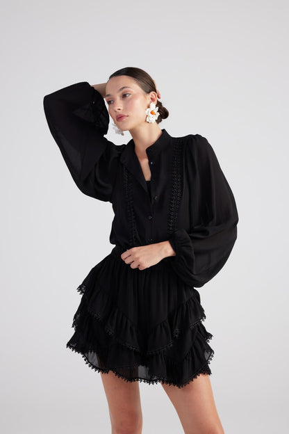 Pixie-Shirt mit Stickerei
