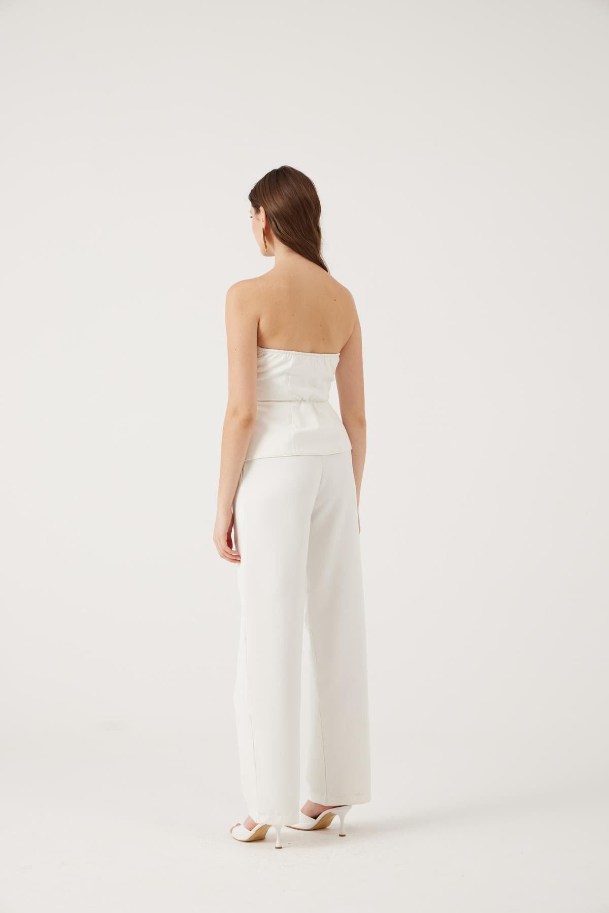 Harvey Weite Palazzo-Hose