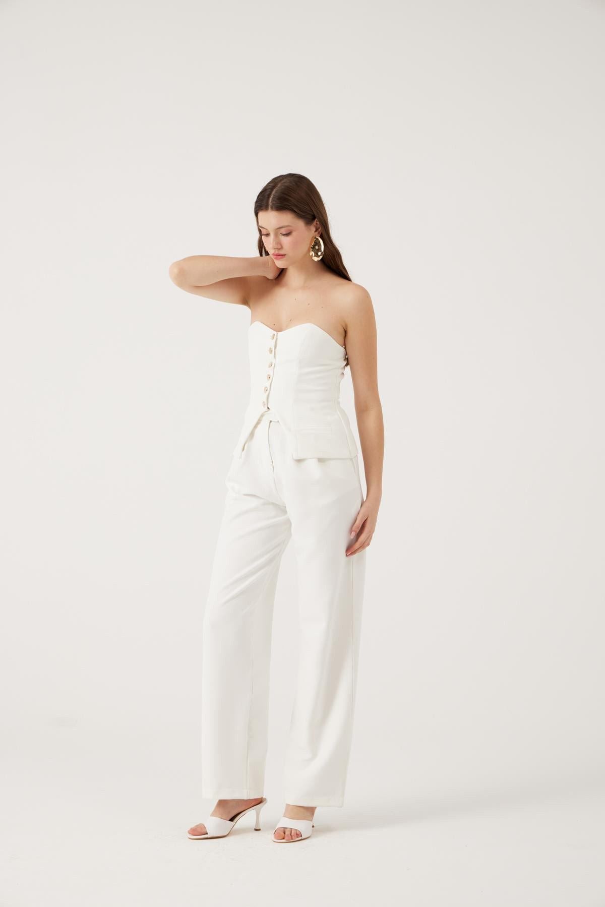 Harvey Weite Palazzo-Hose