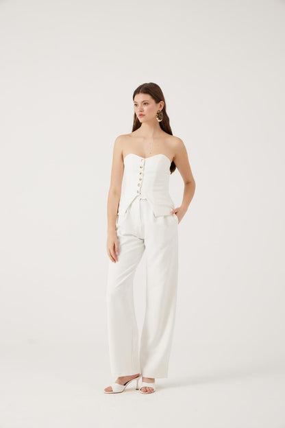 Harvey Weite Palazzo-Hose