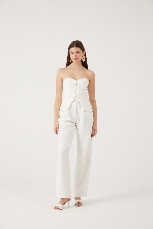 Harvey Weite Palazzo-Hose