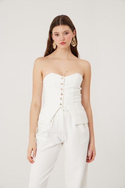 Knopflose Harvey Bluse
