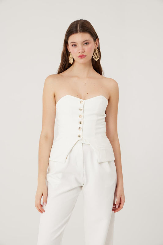 Knopflose Harvey Bluse