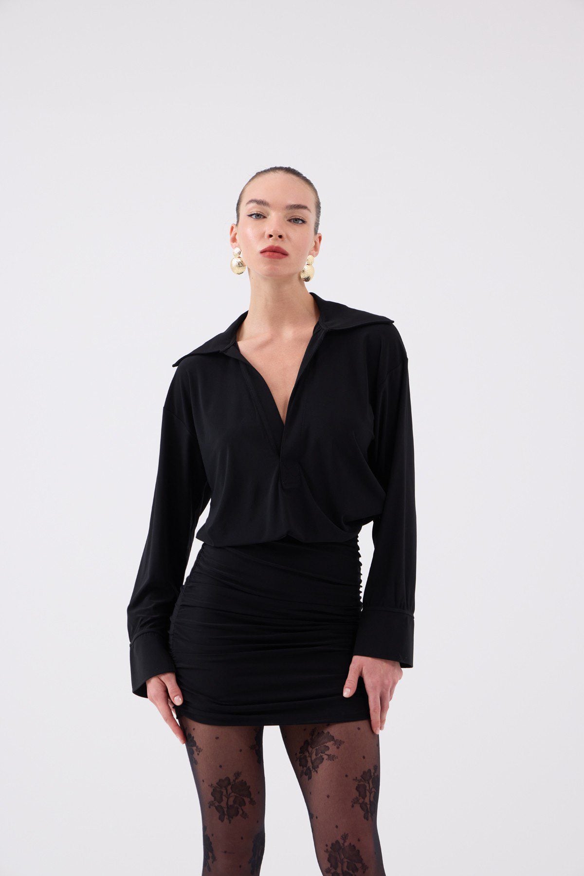 Jaida Kleid mit Rüschendetail