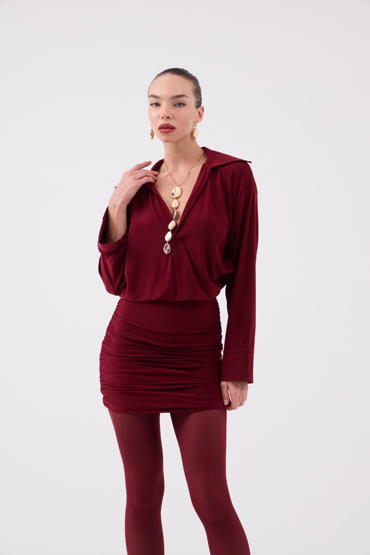 Jaida Kleid mit Rüschendetail
