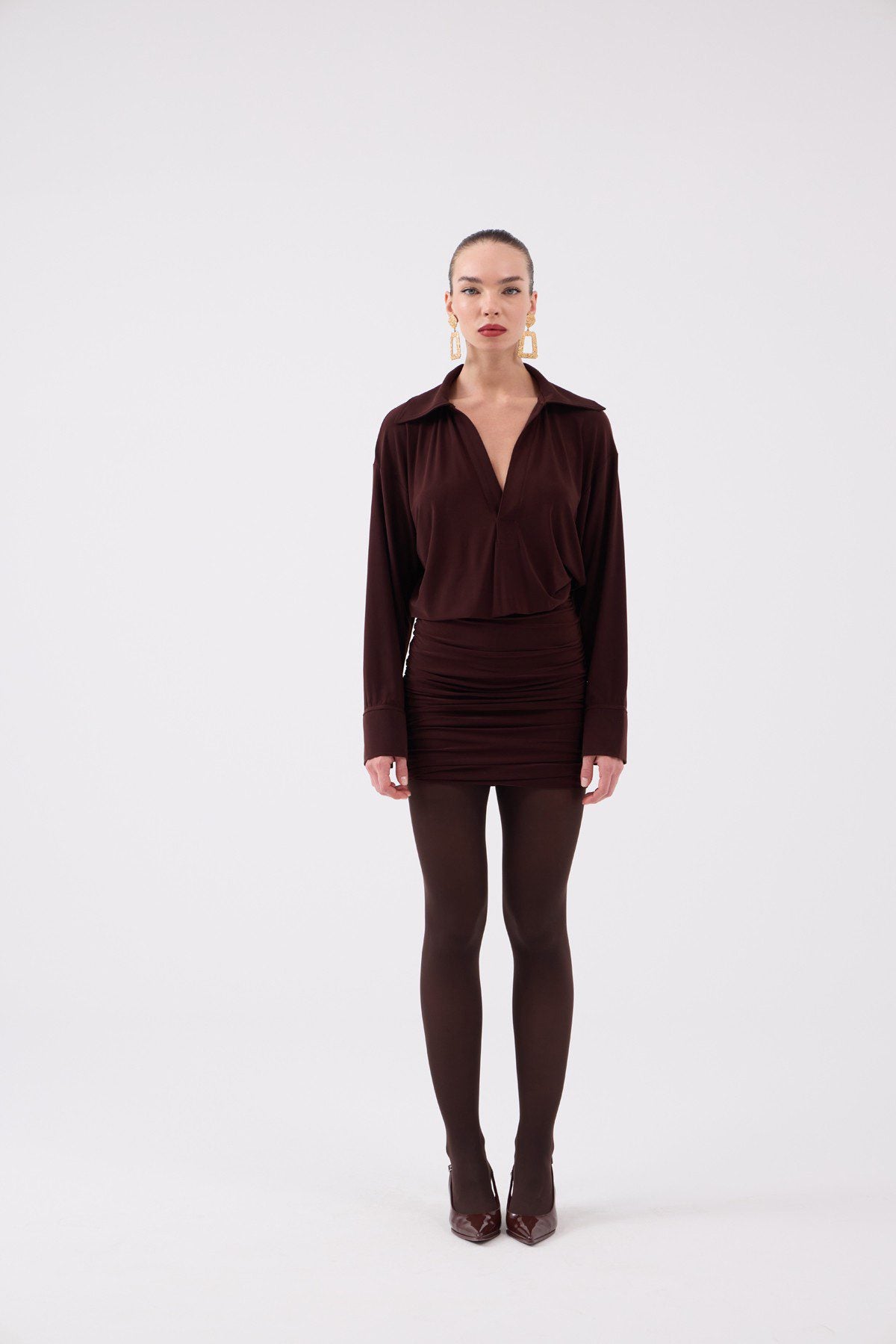 Jaida Kleid mit Rüschendetail