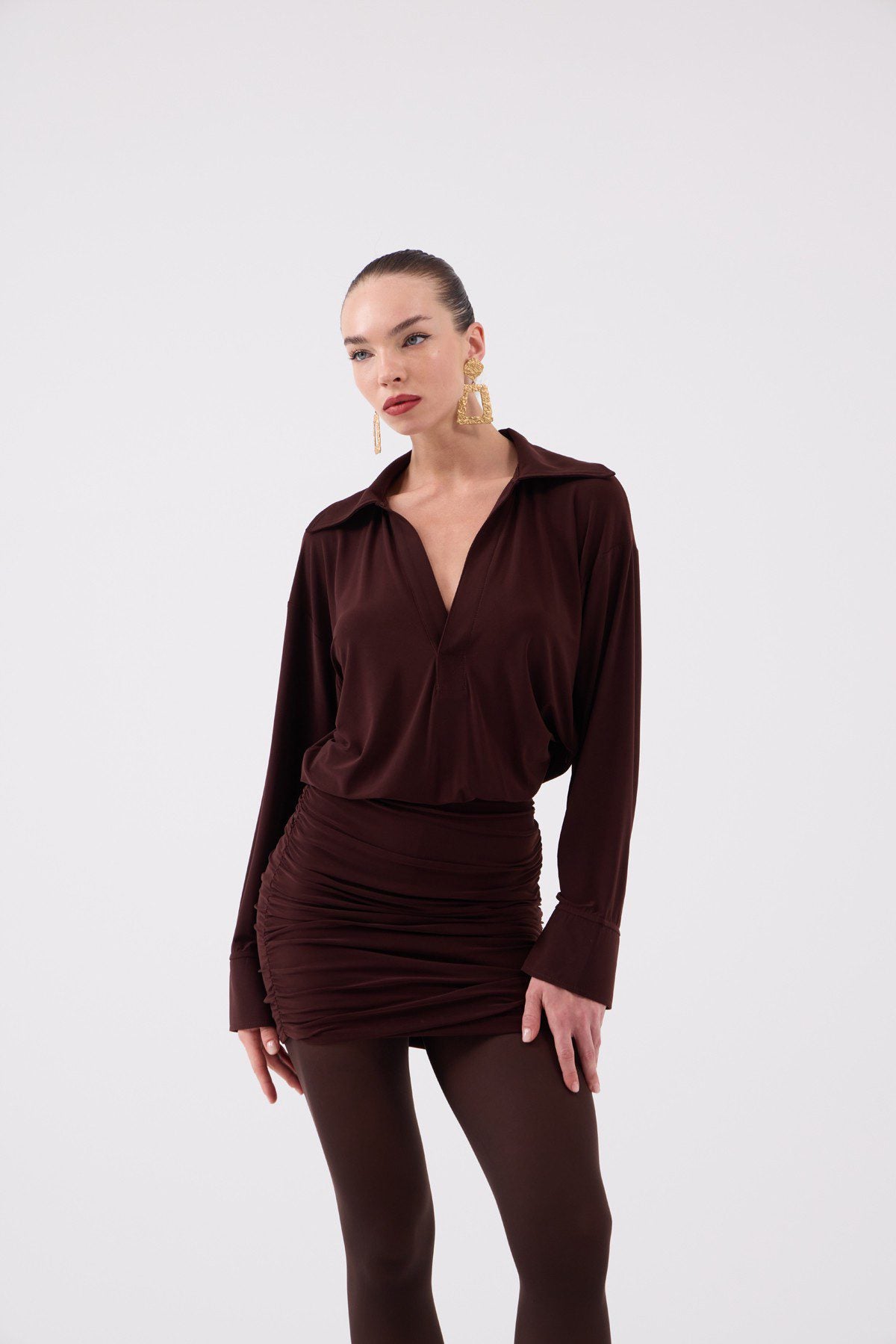 Jaida Kleid mit Rüschendetail