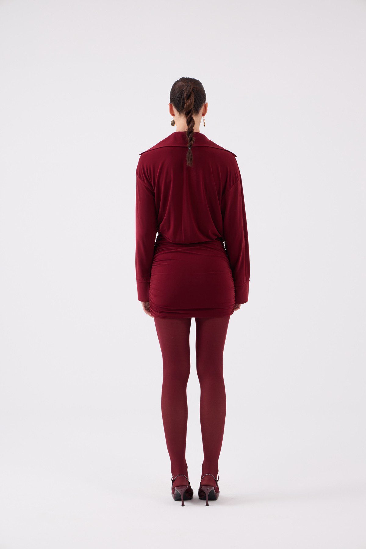 Jaida Kleid mit Rüschendetail