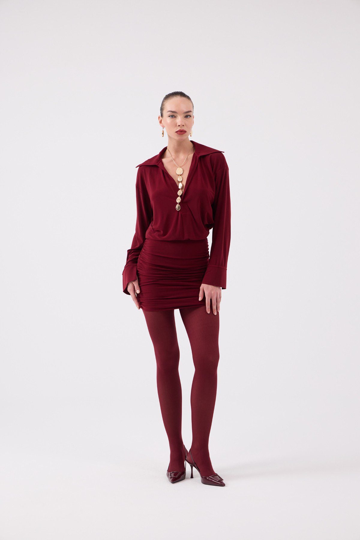 Jaida Kleid mit Rüschendetail