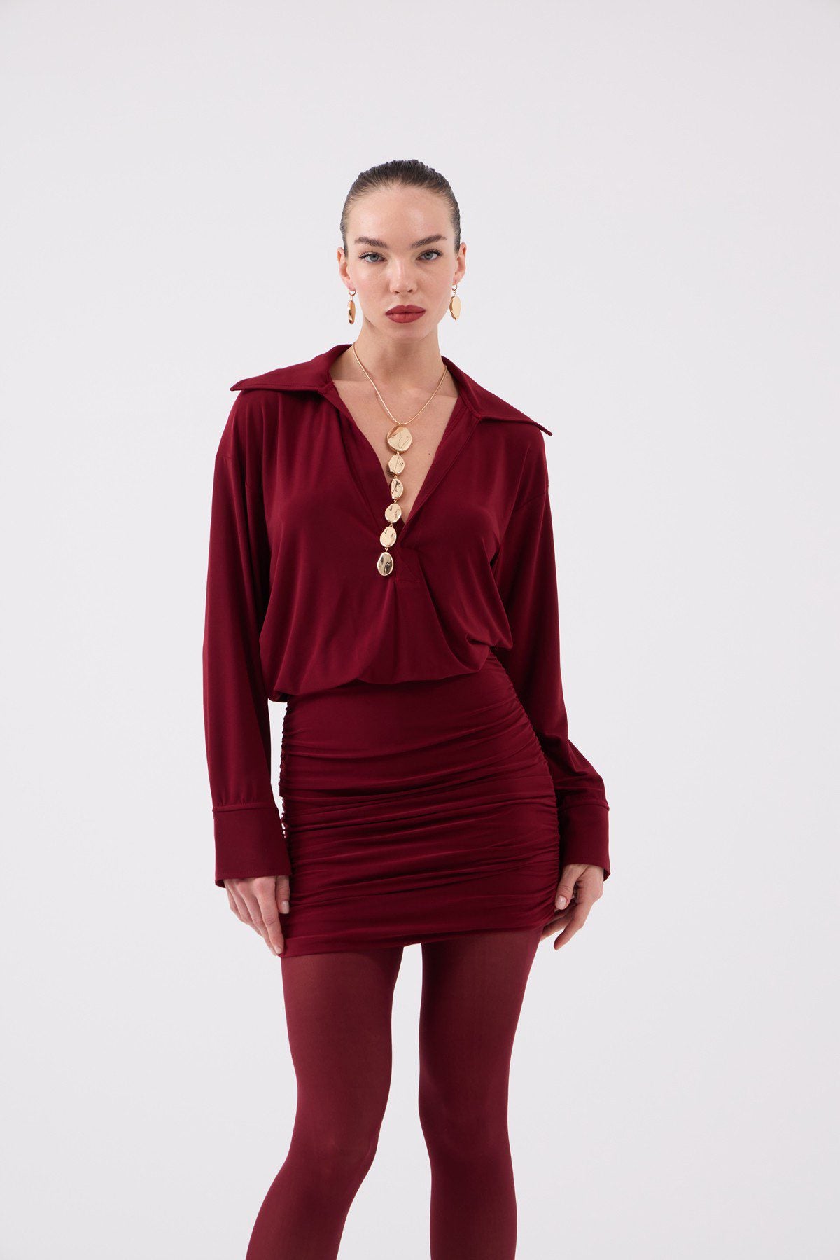 Jaida Kleid mit Rüschendetail