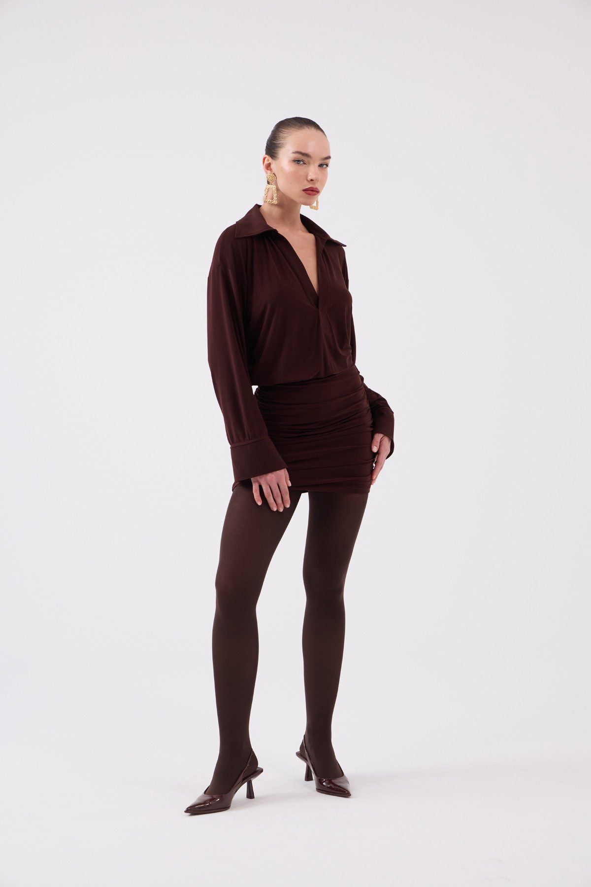 Jaida Kleid mit Rüschendetail