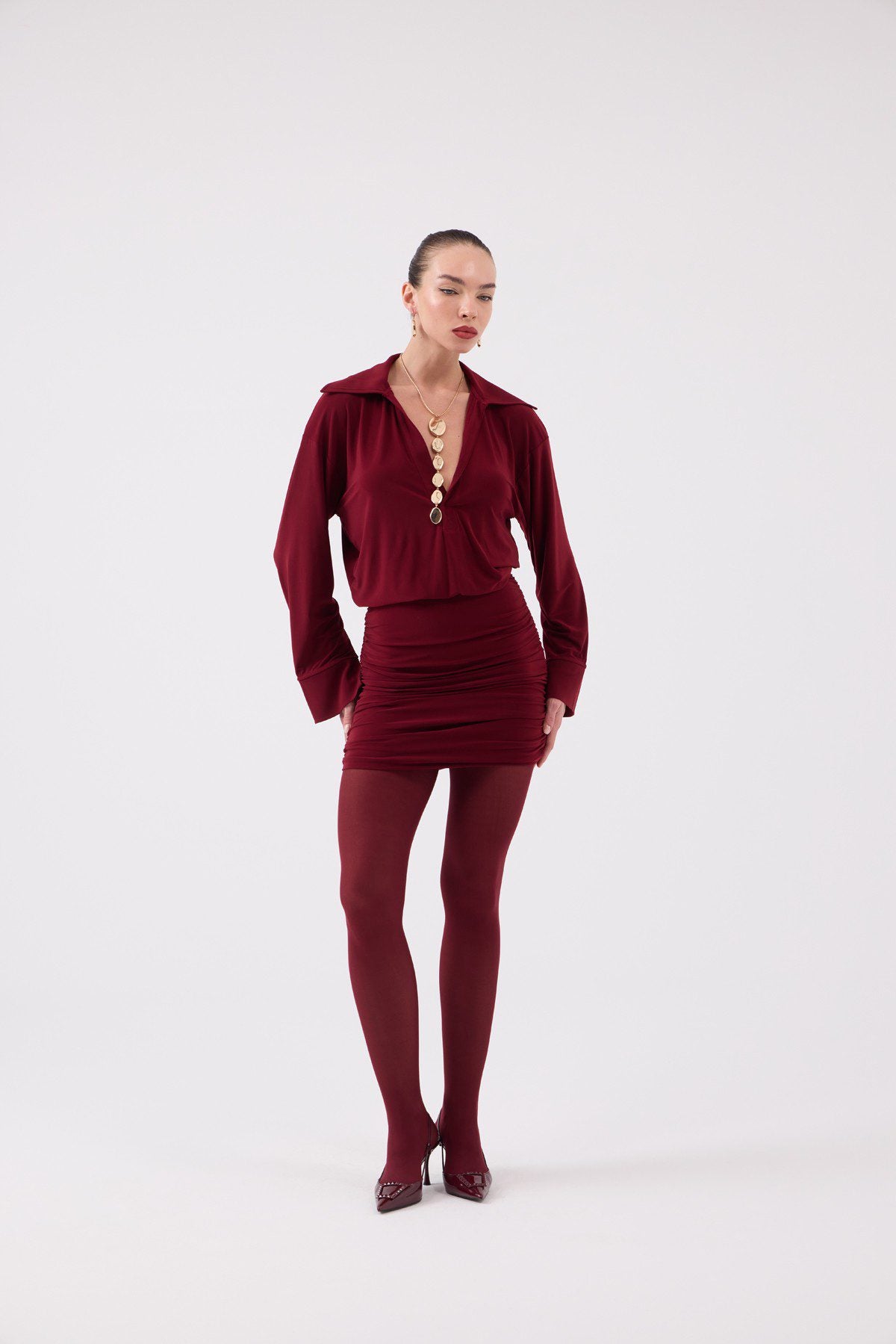 Jaida Kleid mit Rüschendetail