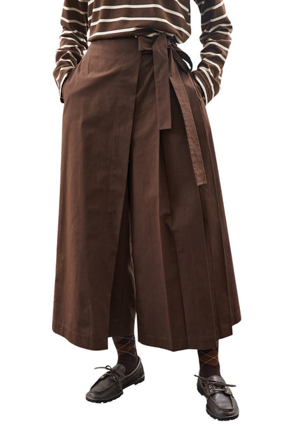 Hose im Rock-Look, schwarz