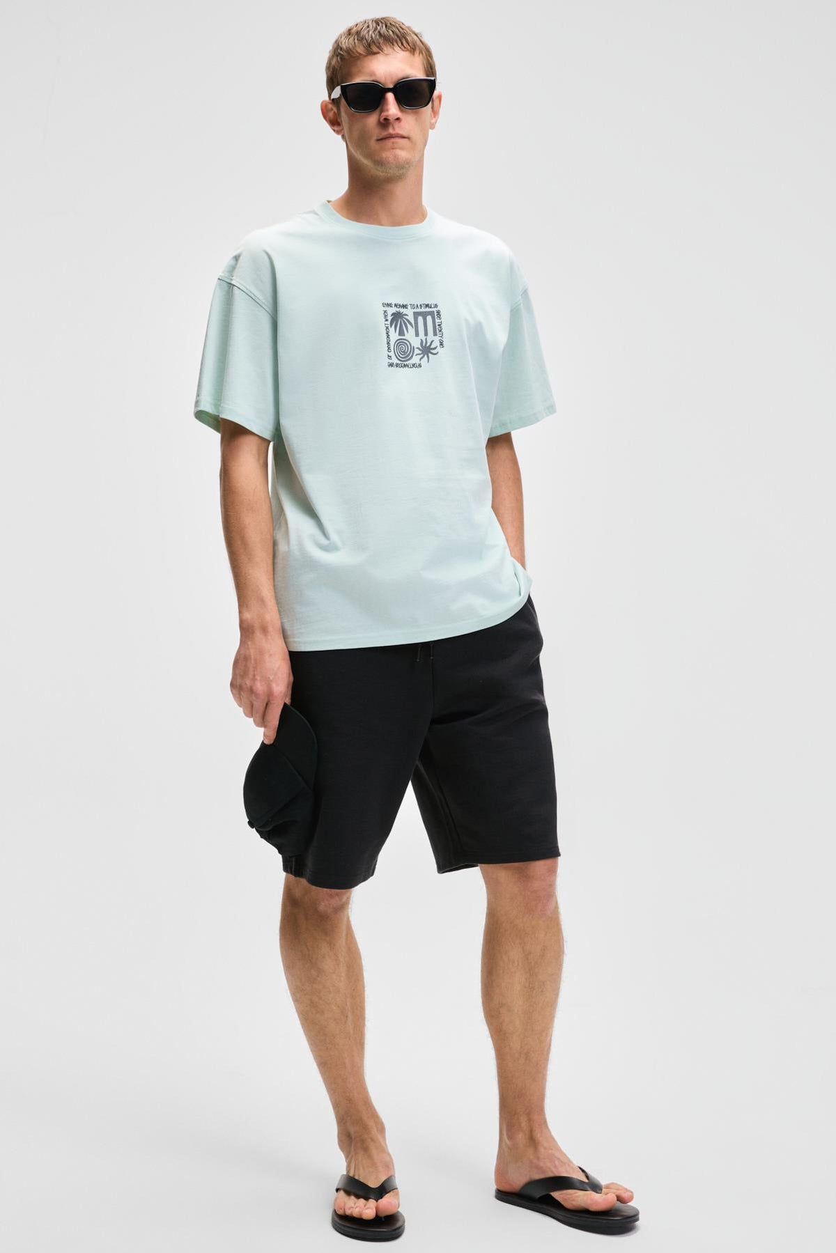 HUJSEN Herren Relaxed Fit Shorts