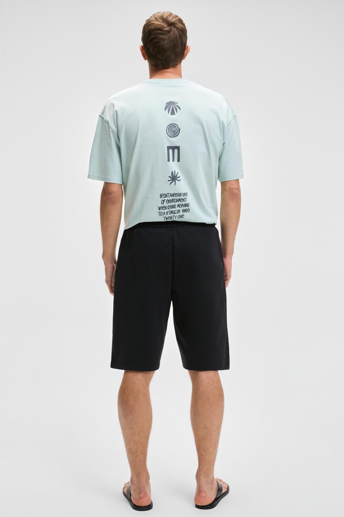 HUJSEN Herren Relaxed Fit Shorts