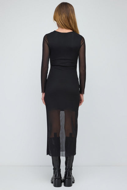 Rüschenminikleid