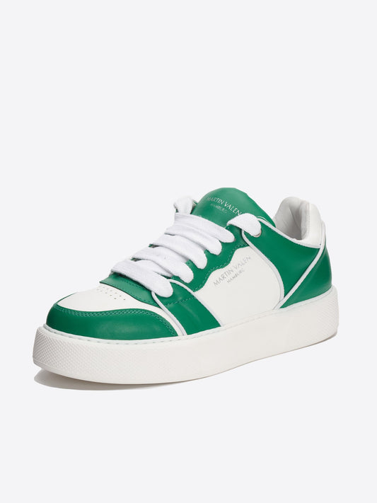 Zweifarbige High-Top Sportschuhe