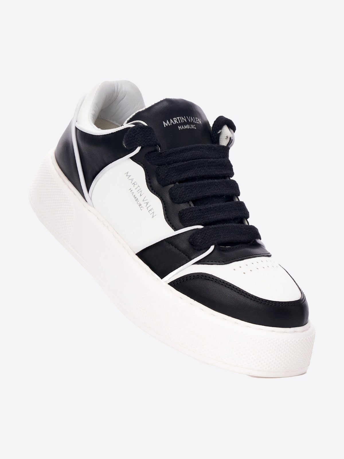 Zweifarbige High-Top Sportschuhe