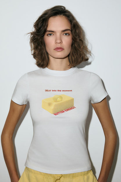 IMPERIA Damen Bio-Print T-Shirt