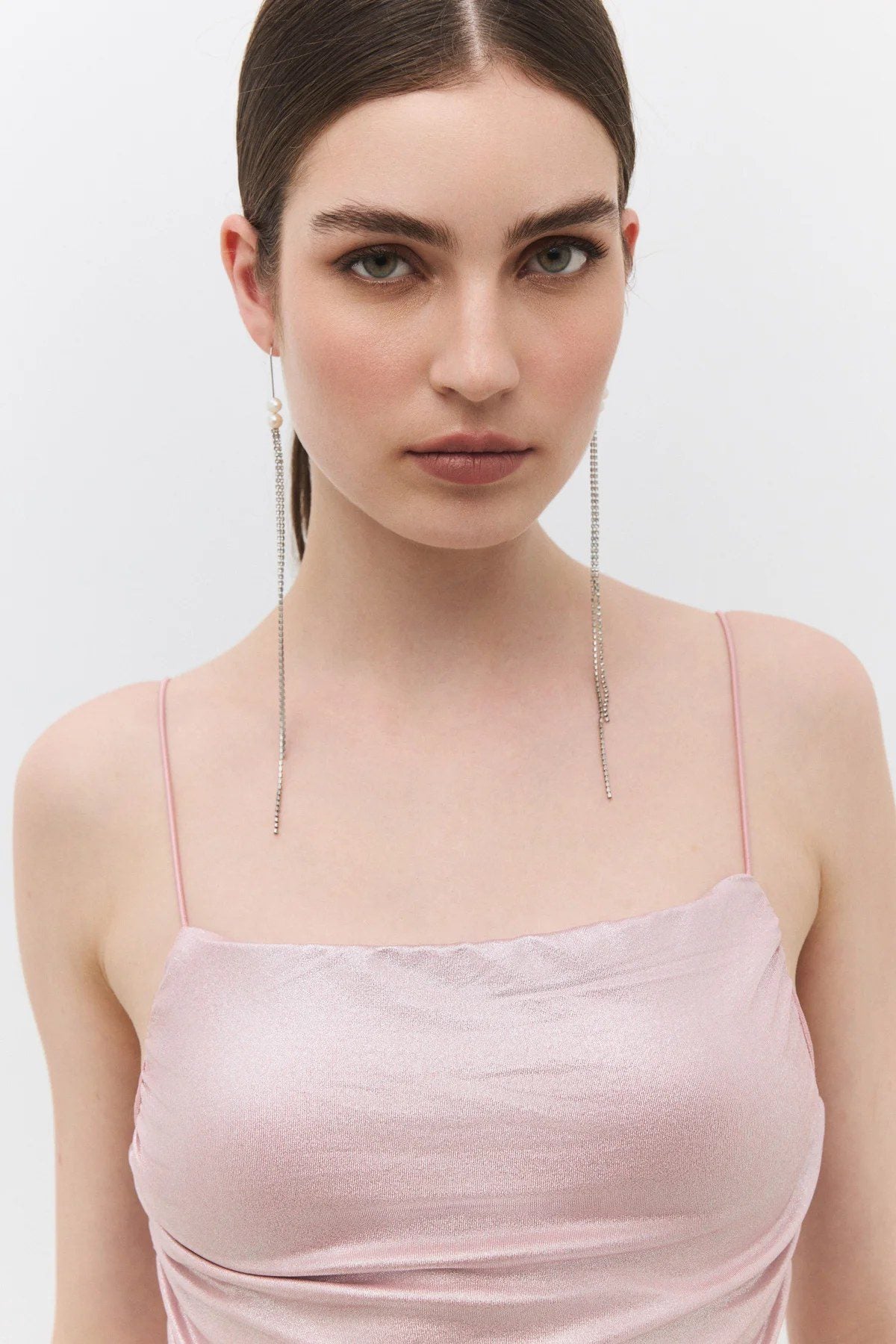 Crop-Top mit dünnen Trägern